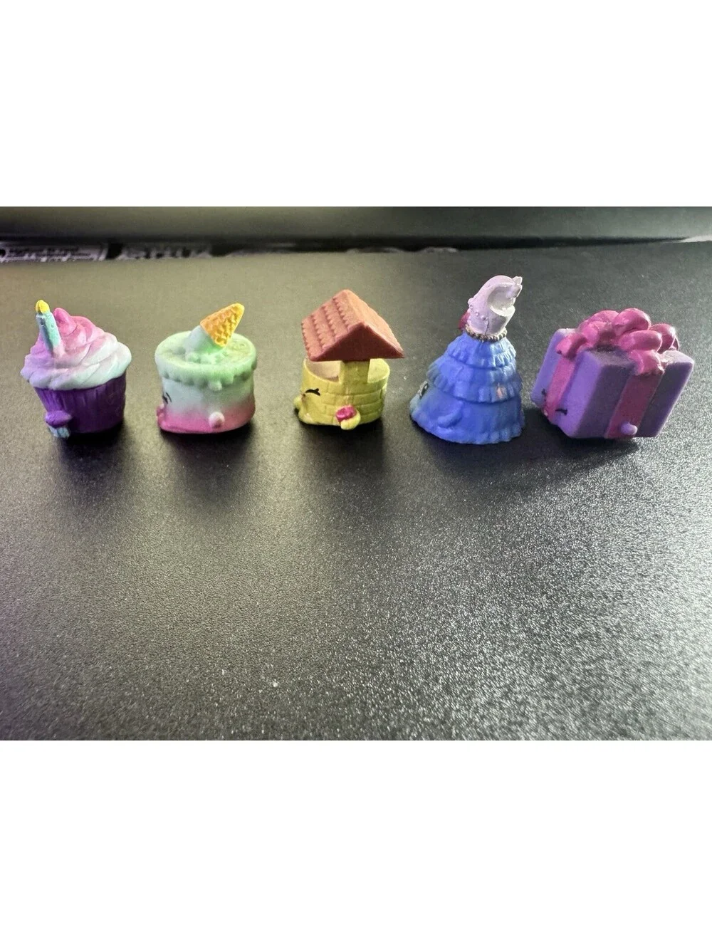 Shopkins Lot Of 5 Collectible Figures Toys Moose Enterprise